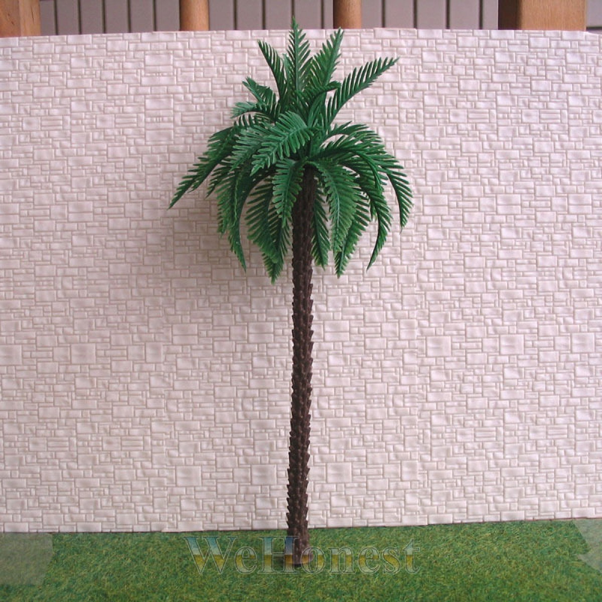 2 x  Coconut Palm Trees for O scale layout 200mm #M000